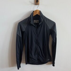 New Balance Women's Black and Gray Jacket
